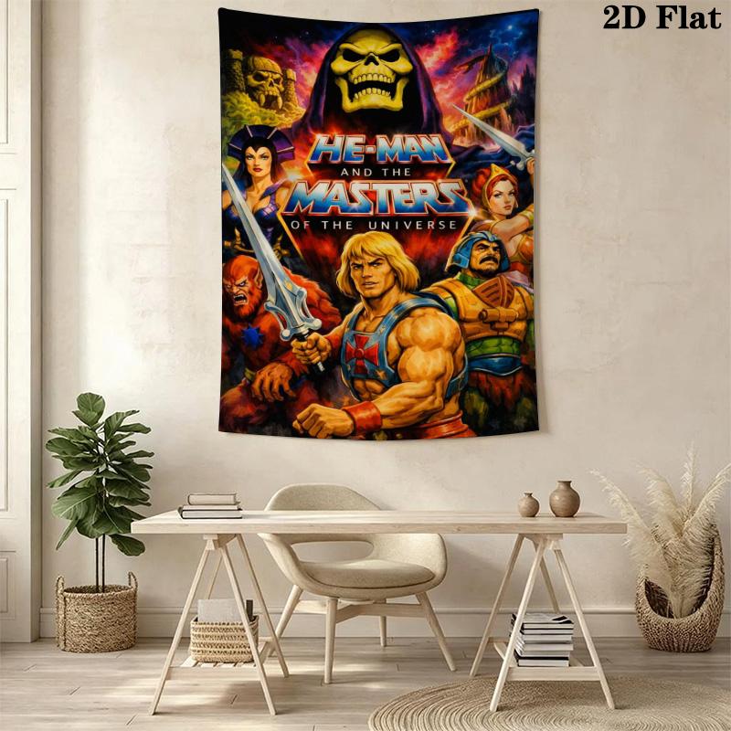 Heman Masters Universe Bedding 1 Duvet Cover 2 Pillowcase Without Core Duvet Cover And Pillowcase Soft And Comfortable