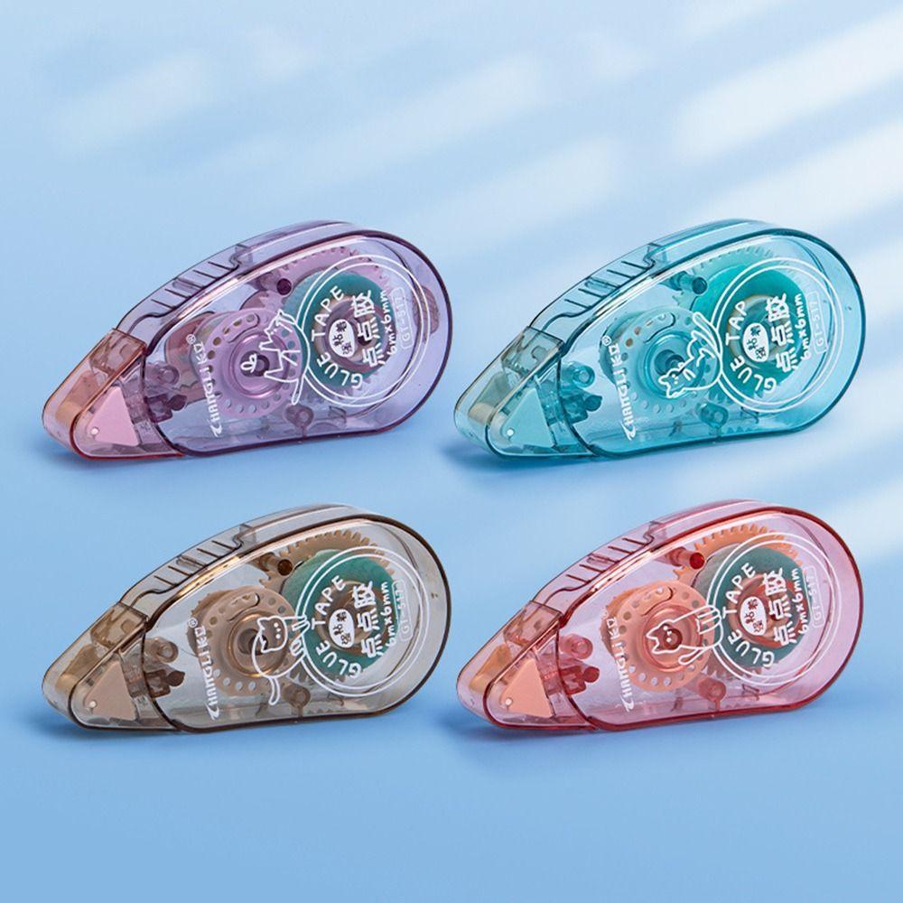 Photo Album Double Sided Adhesive Tape DIY Craft Supplies Dot Glue Roller Tapes DIY Stationery