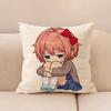 So Cute DDDLC SSayori Printing Pillowcases Cushion Cover Pillow Covers Home Decoration Square MultiSize