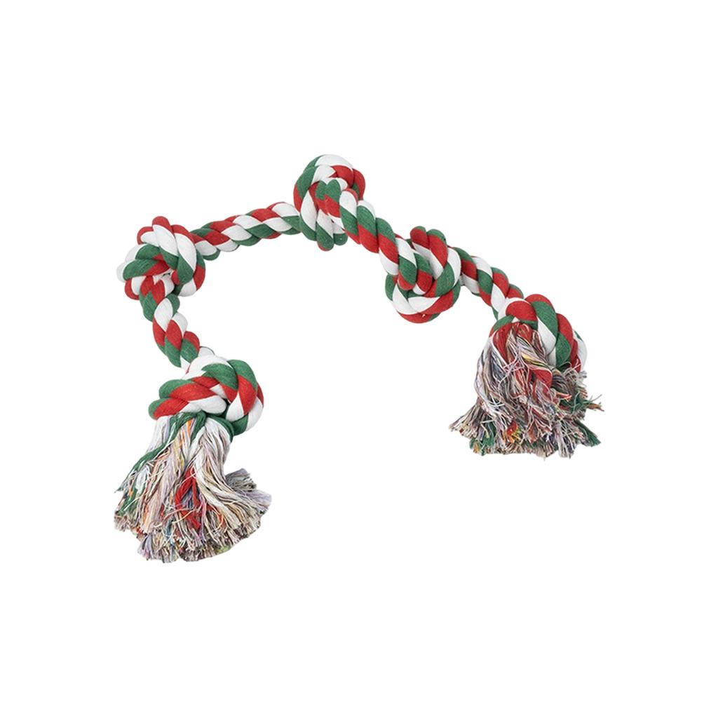 Ручная вязка, хлопковый шнур, товары для питомцев, в наличии, тянущаяся кукурузная жевательная игрушка, интерактивная игрушка для собаки