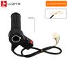 Twist Throttle Controller With Push High/Medium/Low Speed Forward And Reverse Botton For Ebike,E-Scooter Throttle Handle Grip