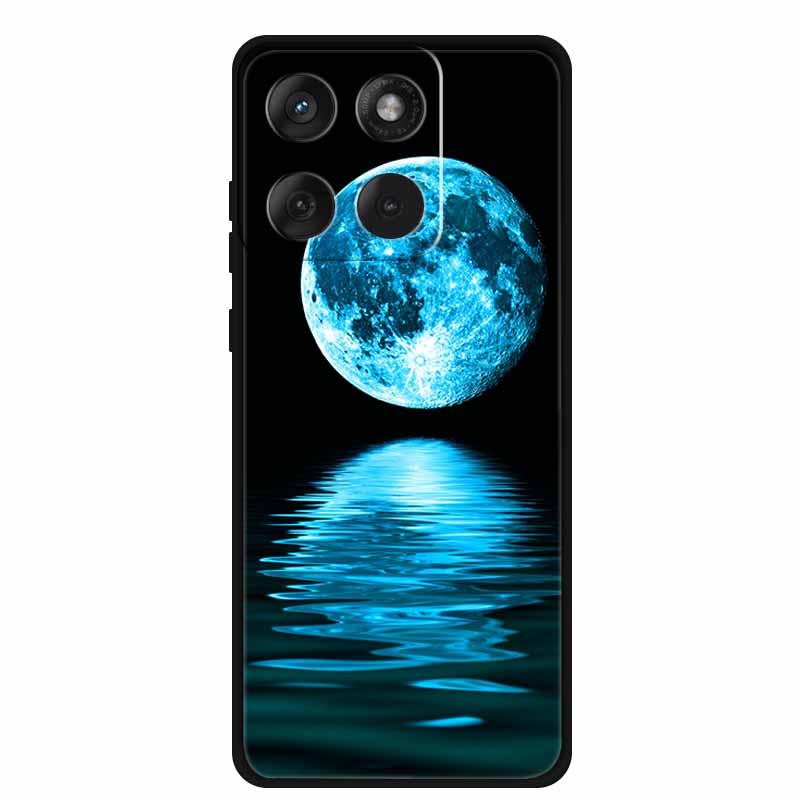 Чехол для телефона Motorola Edge 70 5G 2025 Задняя крышка Черный Силиконовый Мягкий Funda Para Для Motorola Moto X70 Air 5G Чехол Coque
