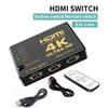 4K HDMI-сплиттер 5 входов 1 выход 5 портов 1x5 HDMI-переключатель видеораспределитель сплиттер для PS3/4/5 Xbox TV PC Laptop Monitor Projector