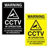 1pcs CCTV In Operation,Metal Sign,Warning Aluminum Sign,For Home Farmhouse Porch Outdoor Decor,Easy To Install,Waterpoof