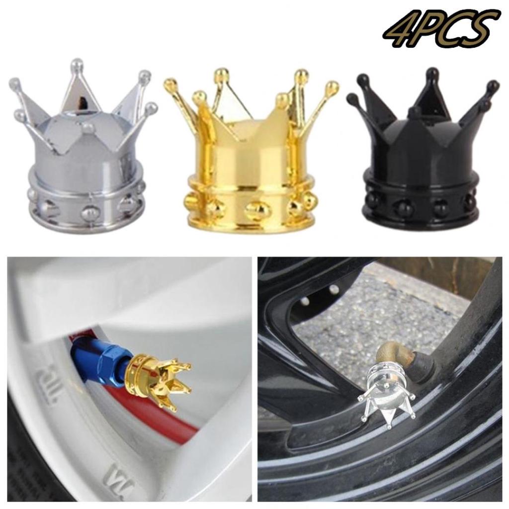 4 шт. Корона универсальные автомобильные грузовые шины колеса воздушного клапана штока противопыльные колпачки