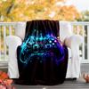 Game Controller Theme Printed Blanket - Perfect for Couch, Bed, Travel & Outdoor Use | Machine Washable, Cozy & Durable.