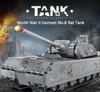Военный Тяжелый Танк Panzer Viii Maus Строительные Блоки Немецкий Солдат Вмв Полиция Армия Оружие Кирпичики Детская Игрушка Подарки Для Взрослых