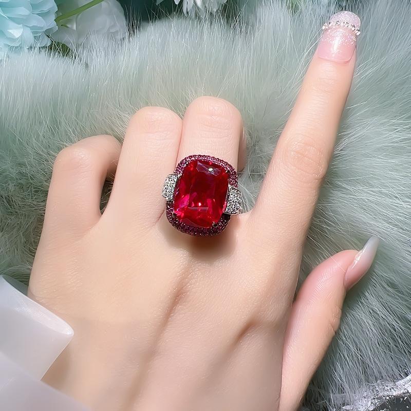 Sace Gems Классическое кольцо из медного сплава с цирконом, женские ювелирные изделия, свадебный подарок для вечеринки