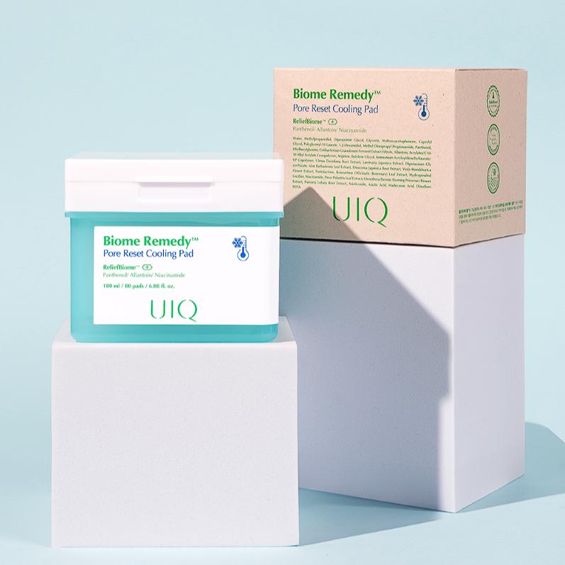 UIQ Biome Remedy Pore Reset Cooling Pad 180ml 80EA