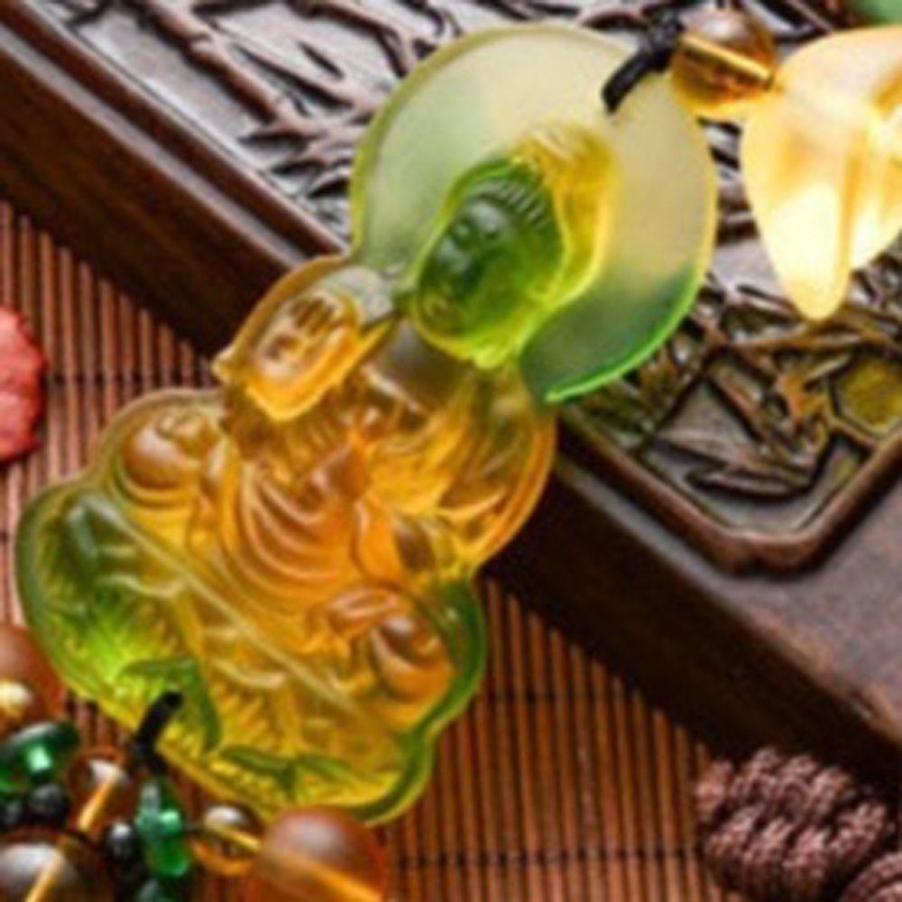 Chinese Fengshui Maitreya Beast  Pendant Keyring Accessories Car Key Pendant Guanyin Pendants