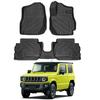 Коврики Yimeida для Suzuki New Jimny и Jimny, водонепроницаемые 3D автомобильные коврики с резиновым основанием, 3D коврики из TPE для Jimny, индивидуальный интерьер, водитель и