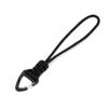 Emergency Triangle Buckle Camping Hiking High Strength Lanyard Keychain Paracord Key Ring