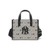 Сумка-тоут из искусственной кожи New York Yankees, Сумка для покупок, Портативная сумка через плечо, Маленькая женская повседневная сумка на плечо 3AORS013N-50BKS