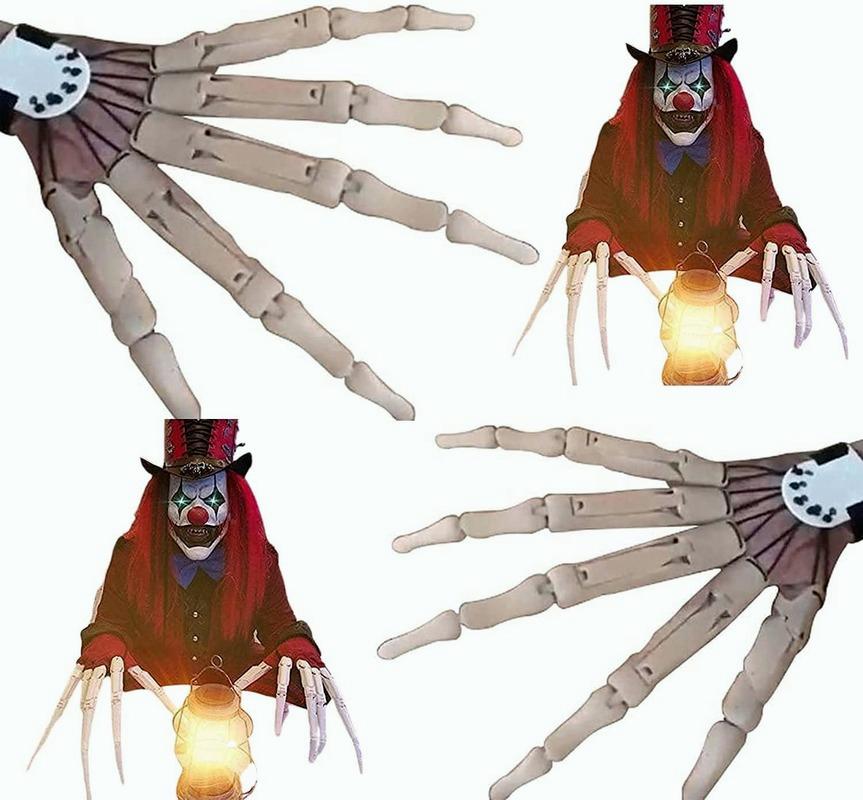 Хэллоуин Шарнирные пальцы 3D Шарнирные расширения пальцев Косплей Гибкое управление