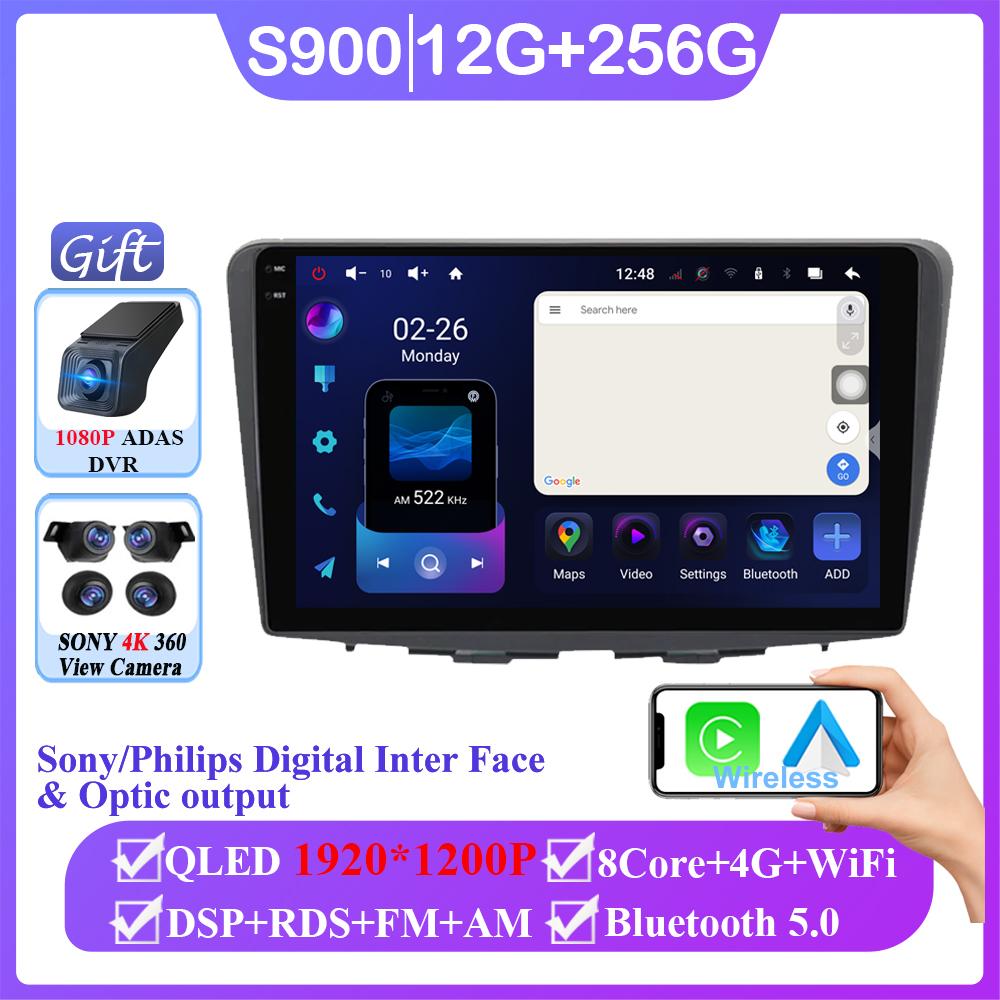 For Suzuki Baleno 2015 - 2021 Android 14 Car Radio Multimedia Video Player GPS Navigation Carplay Touch Screen Auto Stereo WIFI