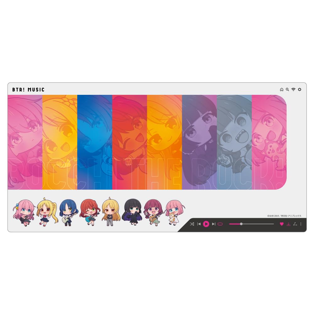 Anime "Bocchi the Rock!" Desk Mat