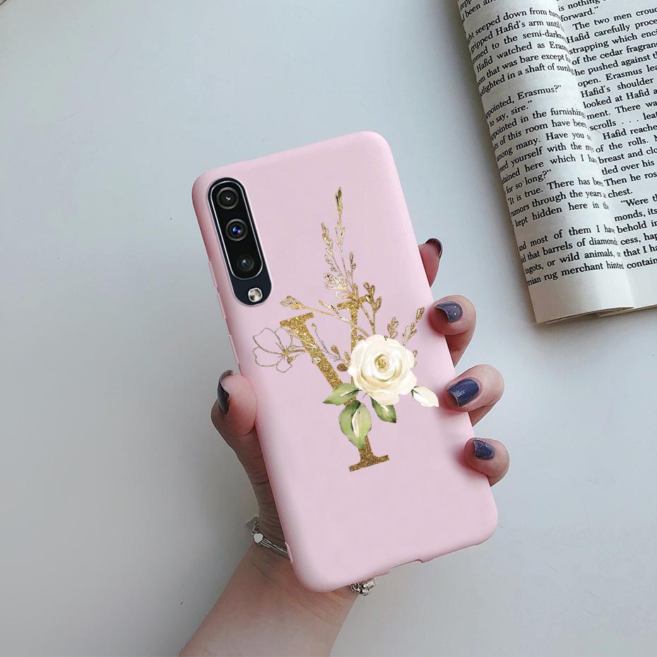 Чехол для Samsung Galaxy A50 A30 Чехол Силиконовый Милые Буквы Мягкая Задняя Крышка для Samsung Galaxy A30S A 30 50 A50S Чехол 2019 бампер