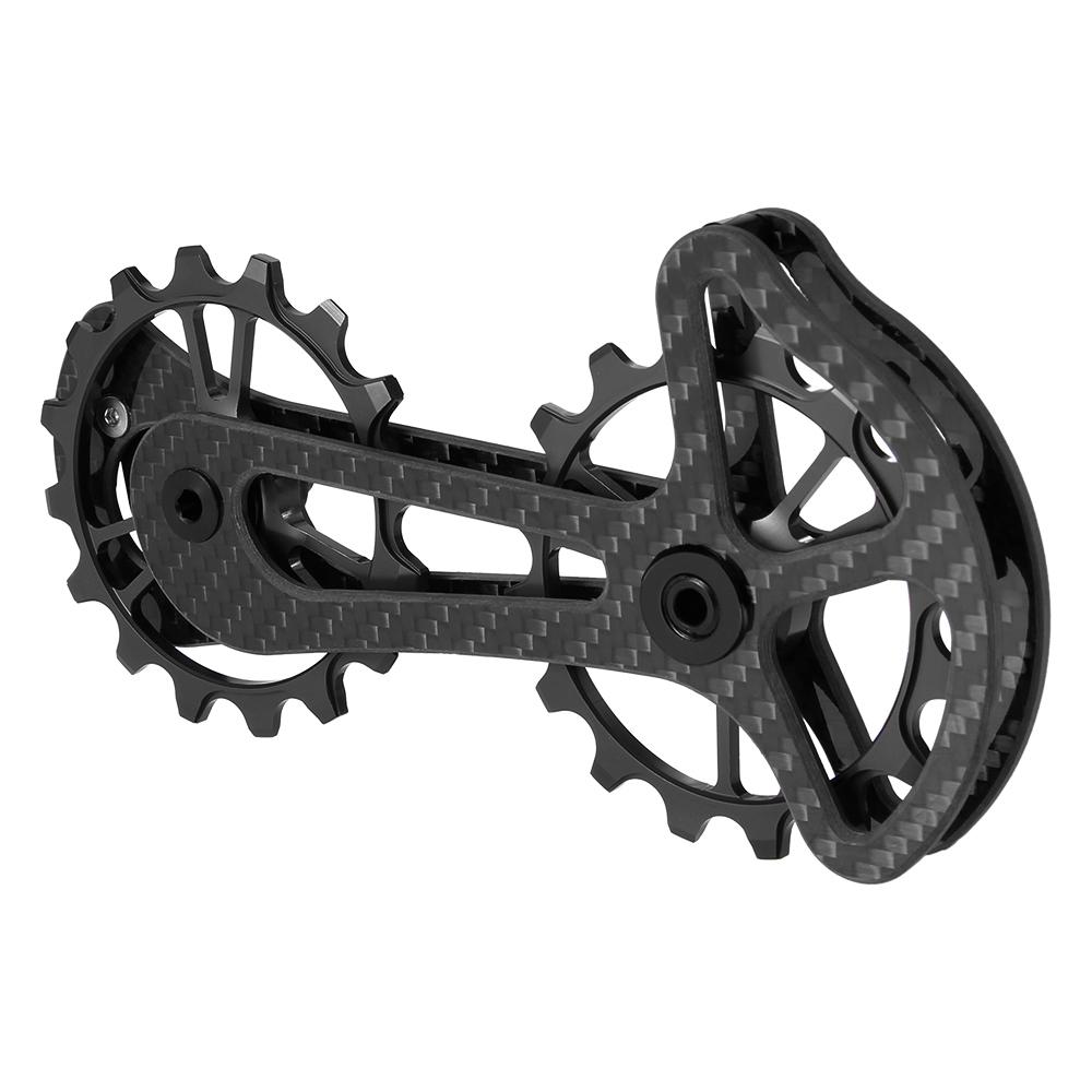 16T велосипедный керамический подшипник жокей-шкив набор колес из углеродного волокна с ЧПУ задние переключатели направляющие