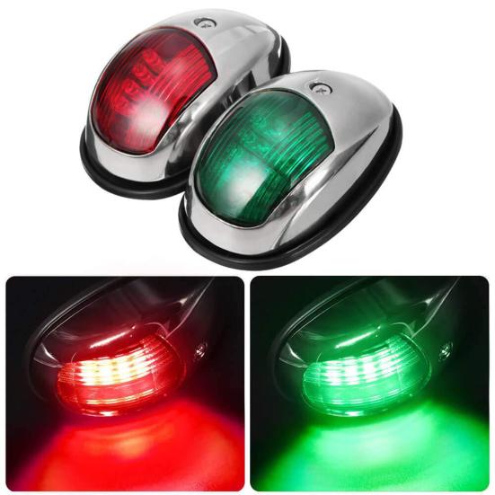 Boat Navigation Light Super Bright IP67 Waterproof Energy Saving Simple Installation LED Ship Light Accessories