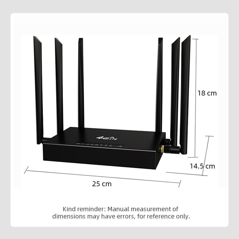 Беспроводной 4G-маршрутизатор с SIM-картой, 300 Мбит/с WIFI, CPE, совместим с Европой и США ED128