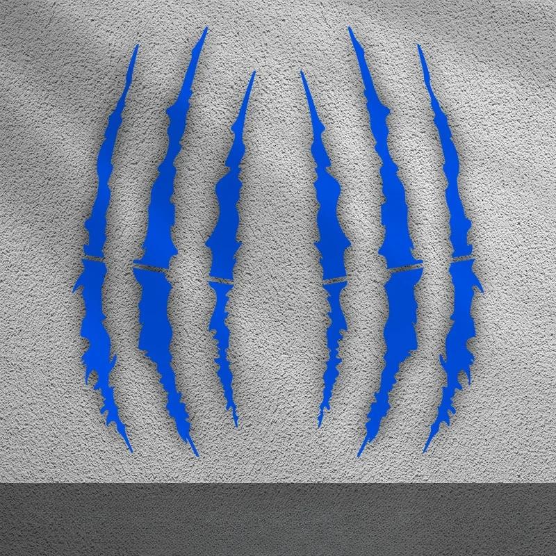 2 шт. наклейки на мотоцикл Monster Claw Scratch для мотокросса, виниловые наклейки для шлема Aprilia KTM Kawasaki YAMAHA SUZUKI HONDA