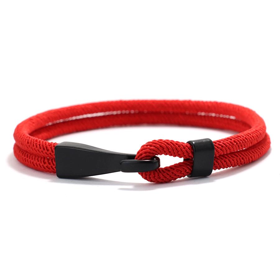 Double Milanese Rope Bracelet Men Black Easy Hook Braclet Wristlet Jewelry Male Armband Accessories Gift Pulseira