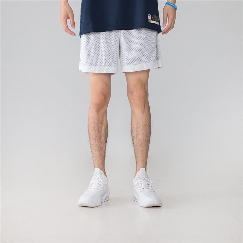 Nike Двусторонние баскетбольные тренировочные шорты мужские белые DA6361-100