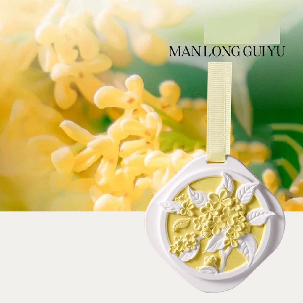 Decorative Plaster Oil Diffuser, Battery-Free,Improves Sleep, and Relieves Stress, Non-Electric Passive Aromatherapy for Cars, Bathroom, Armoire