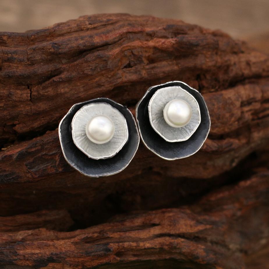 Новые круглые серьги-гвоздики из сплава с цветной эмалью в виде капель, многослойные женские серьги премиум-класса