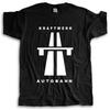Новая модная футболка с принтом Autobahn Kraftwerk Музыкальная футболка для мужчин Бренд Autobarn Топ унисекс футболка