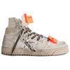 OFF WHITE Off Court 3.0 Потертые Высокие Кеды для Скейтборда Мужские Бело-Оранжевые OMIA065E20LEA0020303
