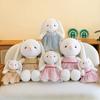 Gauzy Wear Skirt Rabbit Plush Toy Stuffed Animal Doll Decorations Kids Gift