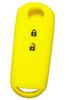 Силиконовый чехол для смарт-ключа IKT для автомобилей Mazda 2 кнопки Желтый Черный / CX5