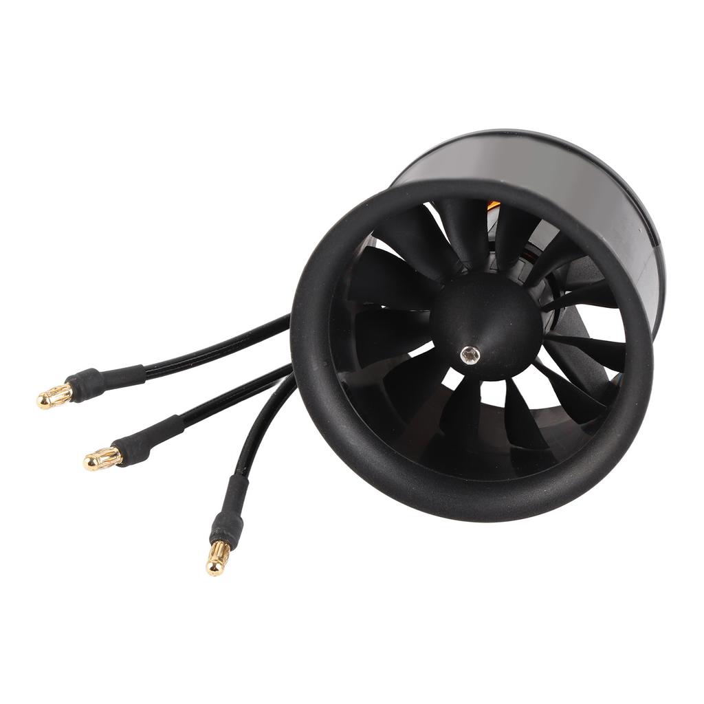 QXMotor 50мм EDF 12 лопастей канальный вентилятор с бесколлекторным двигателем QF26115000KV 34S для радиоуправляемого самолета(CCW )