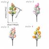 Vibrant Colors Easter Foam Eggs Tree Branch DIY Painting Lightweight Artificial Flower Arrangements Decorative