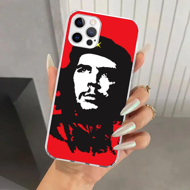 Че Гевара Сигарета Чехол для Телефона для Iphone 17 Air 16 15 Plus 14 13 Mini 12 11 Pro Max 16E 7 8 SE 2020 Мягкий Funda Печатный Корпус 17