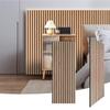 Jumei Sound Absorption Soundproofing Set of Soundproofing Sound Absorption Sound Absorption Natural Wall Wood Wall Wall Sound Noise Control Panel,