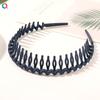 Non-slip Toothed Headband Pressure Hair Bangs Broken Hair Headband Simple Black Brown Face Hair Accessories for Women