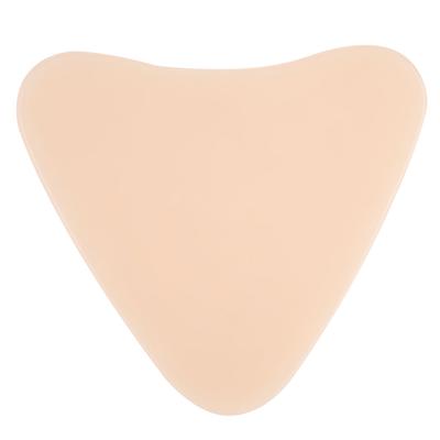 Силиконовый пластырь для увеличения груди, против морщин, против старения, подтягивающий грудь, треугольный телесный пластырь
