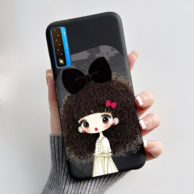 Чехол для TCL 20 20S 20 Pro 5G 20L Plus 20L+ Чехол Роскошный Дракон Милый Крутой Мальчики Девочки Черный Мягкий Силиконовый Чехол для Телефона Задняя Крышка