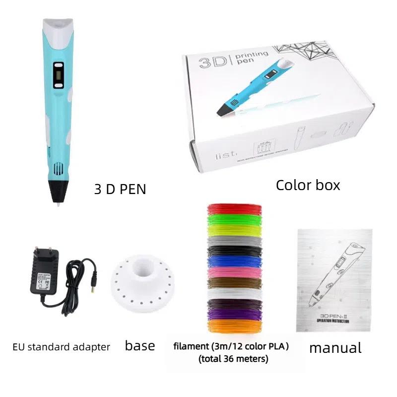 Детский 3D-ручка - Идеально для мальчиков и девочек, на дни рождения и День защиты детей