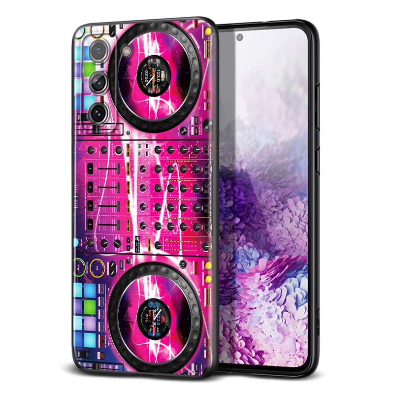 Черный чехол для телефона DJ Music Retro для Samsung Galaxy S21 Ultra Plus Note 20 10 9 8 S10 S9 S8 S7 S6 Edge Plus