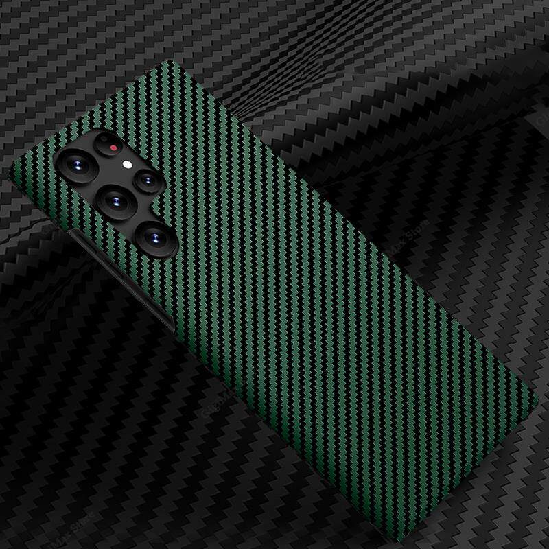 Чехол из углеродного волокна для телефона Samsung Galaxy S24 S22 S23 Ultra 5G S21 S24 Plus S23 + чехол с беспроводным зарядным устройством для Samsung S22 Ultra Thin Funda