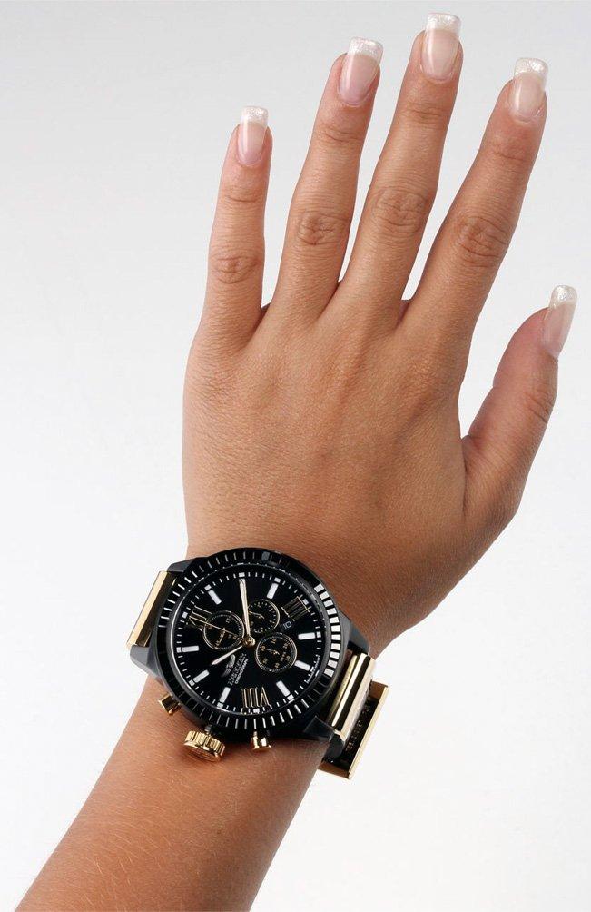 Часы Hemmer Немецкий бренд Унисекс Японский кварцевый хронограф 45 мм 10 АТМ Ограниченная серия 999 экземпляров Dark Secret BD-03 [Товар]