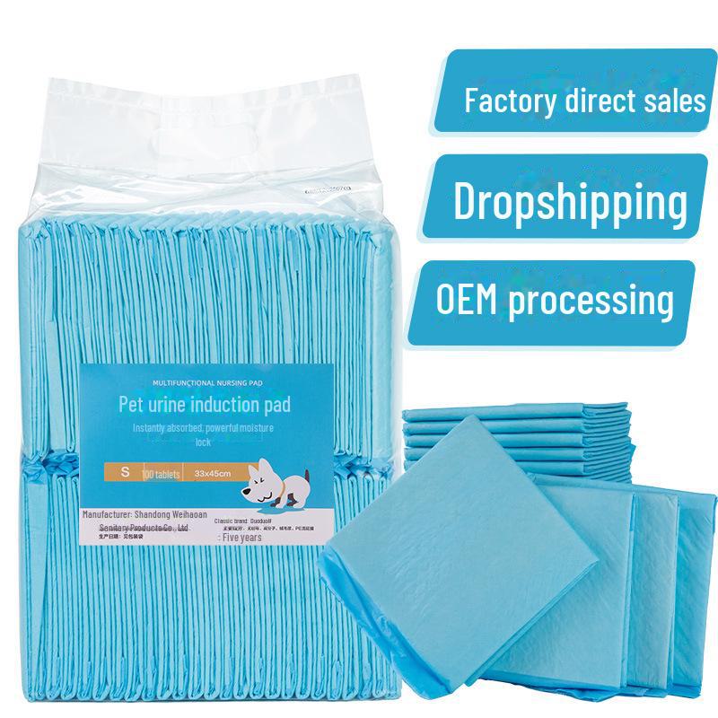 Толстые дезодорирующие подгузники для собак: Впитывающие пеленки для кошек и кроликов, упаковка 100 шт.