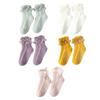 Cute Lace Princess Socks Washable Toddler Girls Spring Summer Socks Frilly Cotton Socks for Birthdays and Celebrations