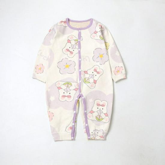 Унисекс детский ромпер из шерсти и шелка: Теплый, утепленный осенне-зимний комбинезон для ползания для новорожденных