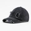 Hole Denim Cap Men's Spring Autumn Sunscreen Hat Women's Baseball Cap