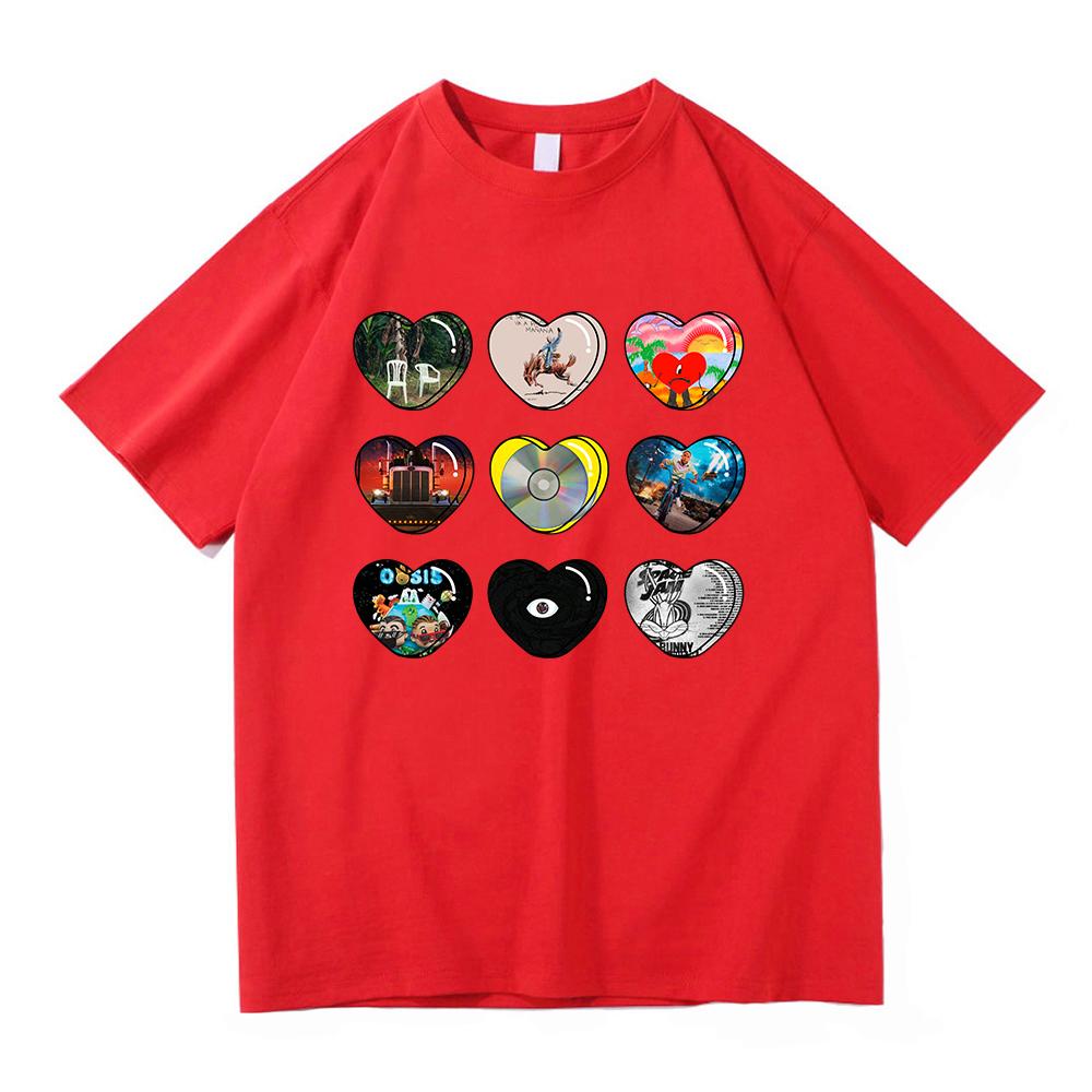 Bad Bunny T Shirt Fashion Unisex Vintage Debí Tirar Más Fotos New Album 2025 TShirt Unisex DeBÍ TiRAR MáS FOToS Cotton Tees Shirts
