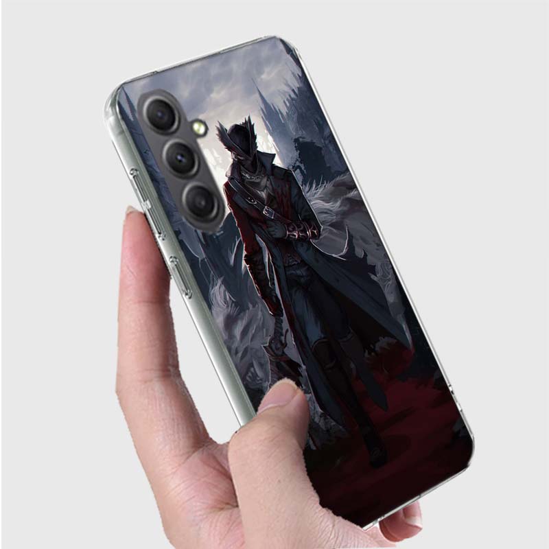 Game Bloodborne Phone Case for Samsung A16 A26 A36 A56 A17 A37 A57 A07 A06 A02S A03 A04S A05S Galaxy Note 20 10 A50S A71 A51 A31